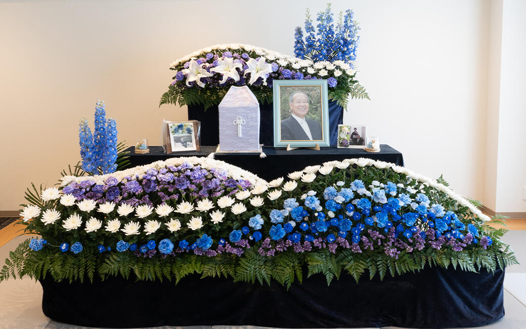 購入特典あり お別れ花