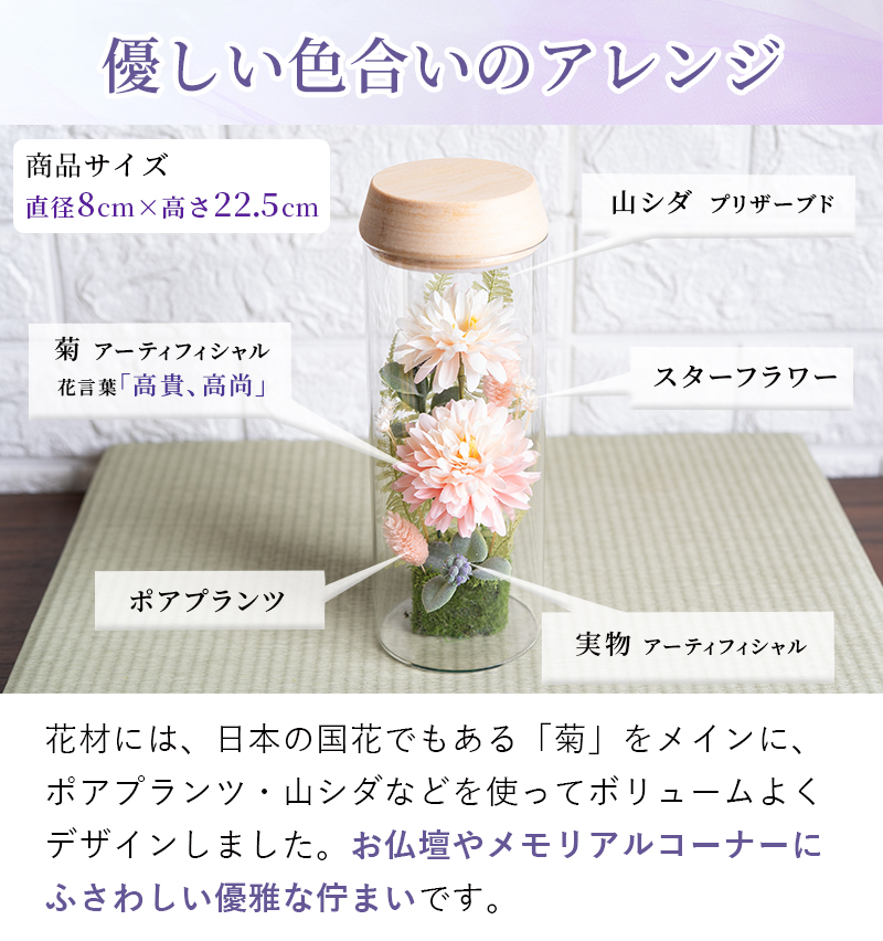 使用花材のご紹介