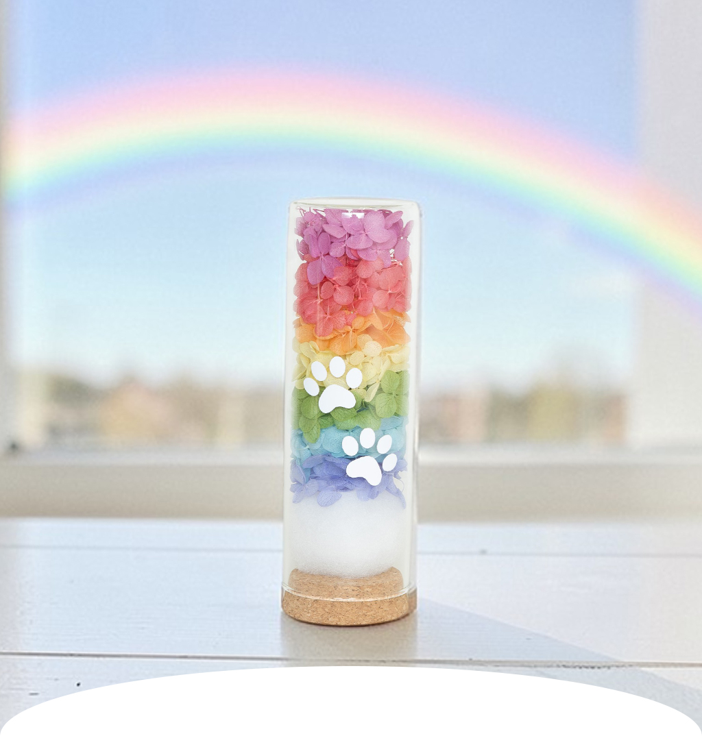 プリザーブドフラワー 虹心