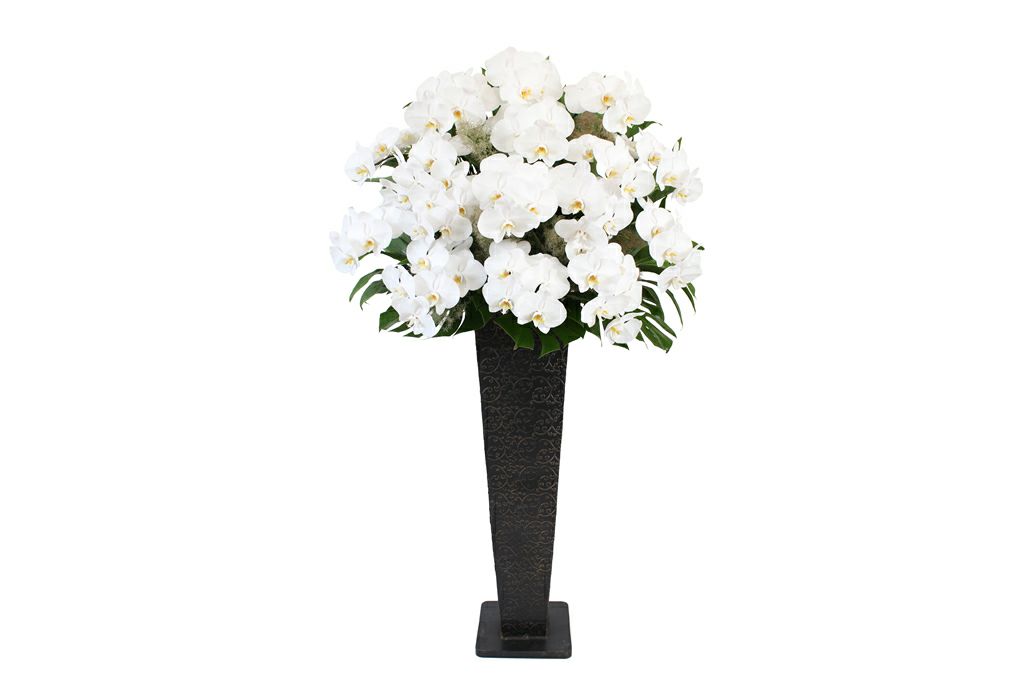 供花 胡蝶蘭 Flabelの花祭壇